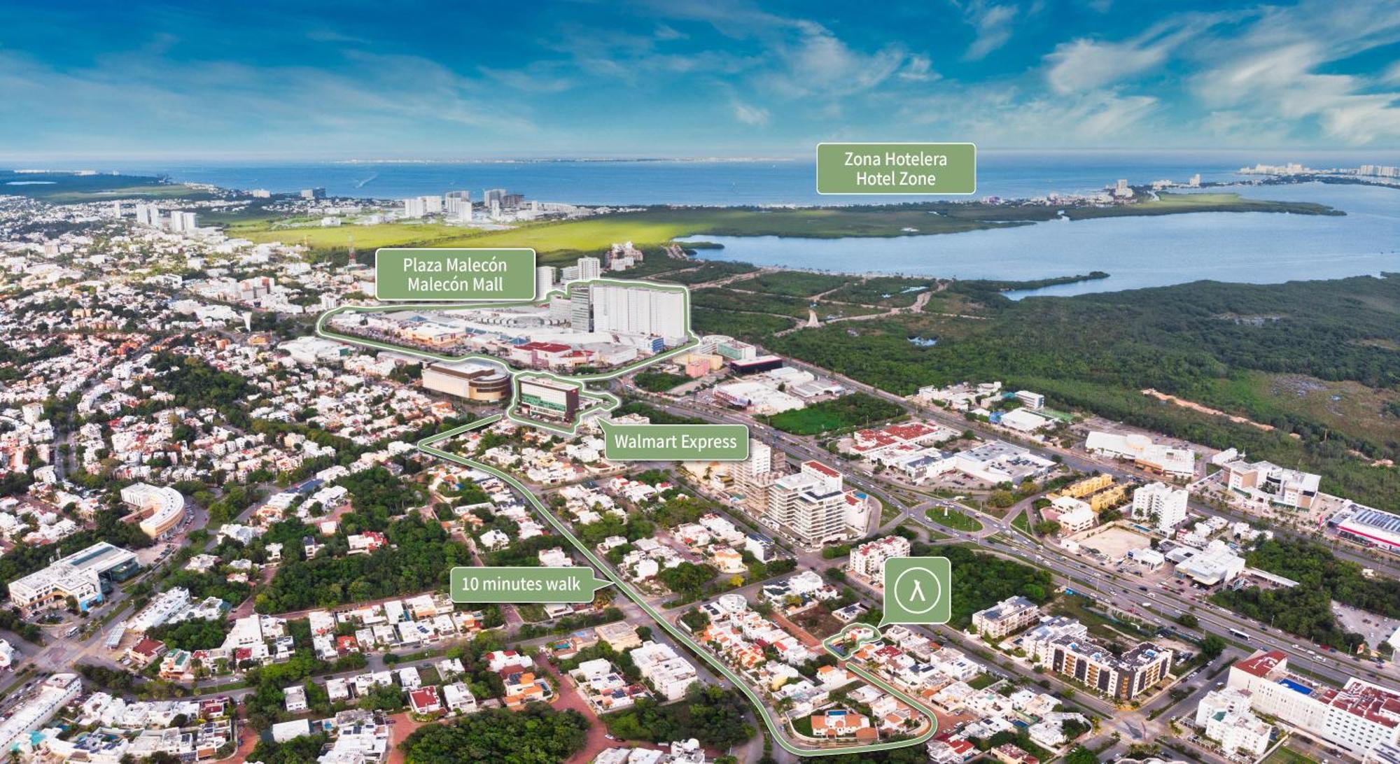 Humant Coliving - Cancún Kültér fotó